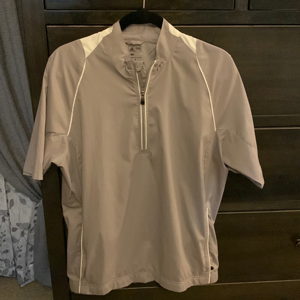 Adidas Climaproof Wind Golf Jacket-Short Sleeve